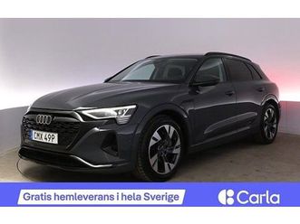 audi q8 50 e-tron quattro läder elstol kamera led drag
