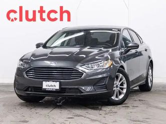 2020 ford fusion se w/apple carplay & android auto, heated front