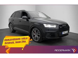 audi sq7 4.0 tdi v8 q värm pano luft bose cockpit matrix