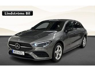 mercedes-benz cla 250 e shooting brake amg sport laddhybrid drag vinterhjul
