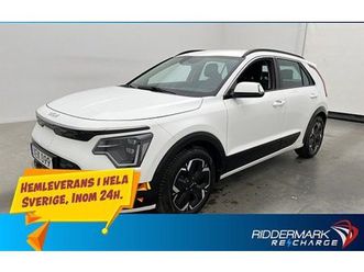 kia e-niro niro ev action kamera navi rattvärme carplay