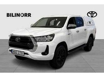 hilux d-cab 2,4 turbo d-4d, automat, hero, teknikpkt