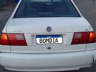 volkswagen santana 1.8 mi (álcool) 2000