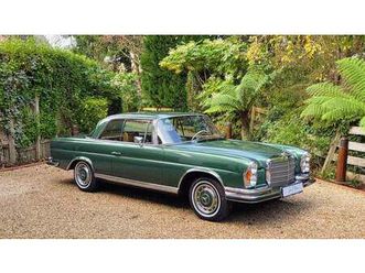 1970 mercedes-benz 280se 3.5 coupe - restored a vendre