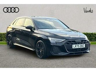 audi a3 1.5 tfsi e 204 black edition 5dr s tronic