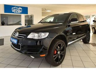 volkswagen touareg v6 shz rfk schiebedach tempomat klima