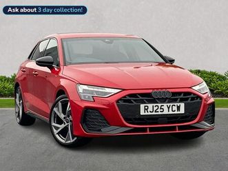 audi a3 35 tfsi black edition 5dr s tronic