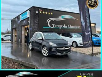 ② opel adam 1.2i - ! rocks ! - carplay - t. ouvrant - eu6b — opel — 2ememain