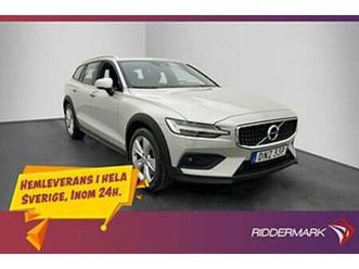 volvo v60 cross country 200hk d4 awd värmare kamera voc