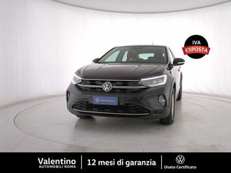 volkswagen taigo 1.0 tsi life 115cv del 2024 usata a roma