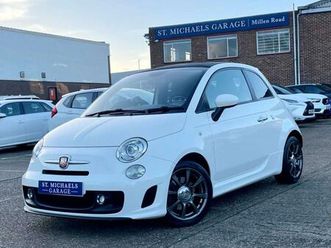 2012 abarth 500 1.4 t-jet 2dr auto convertible petrol manual