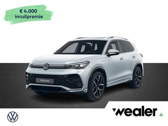 volkswagen tiguan - r-line edition 1.5 ehybrid 150 kw / 204 pk dsg | comfort pakket | trekhaak wegklapbaar |