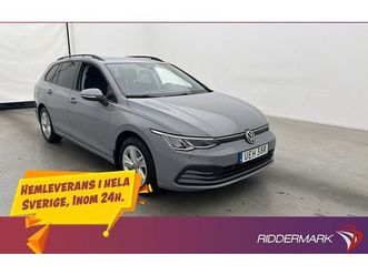 volkswagen golf 1.5 etsi värmare drag kamera carplay ambient