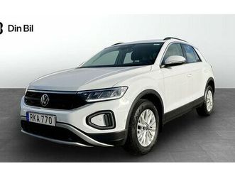 volkswagen t-roc 1.0 life tsi p-sensorer app-connect