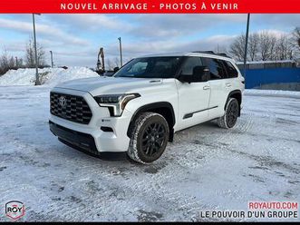 toyota sequoia 2026 platinum 4wd | nouvel arrivage