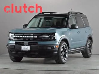 2022 ford bronco sport outer banks w/ apple carplay, heated fron