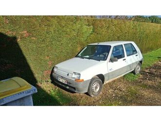 1994 renault super 5 blanc manuel, 5 vitesses conduite à...