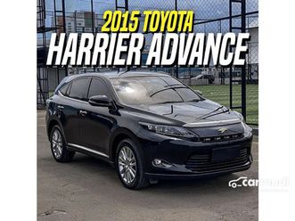 2015 toyota harrier 2.0 premium advanced suv advance black hitam harier
