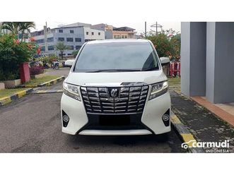2017 toyota alphard 2.5 g mpv kredit mudah