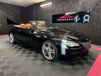 bmw serie 6 cabriolet f12 lci 650i xdrive 450 ch m sport