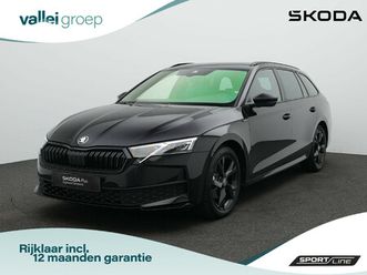 skoda octavia combi 1.5 tsi mhev 150 pk dsg sportline | trekhaak | matrix led | stoel-/achterbankverwarming | achteruitrijcamera
