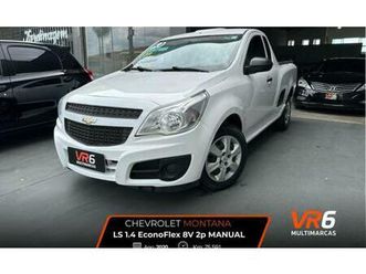 chevrolet montana ls 1.4 econoflex 8v 2p