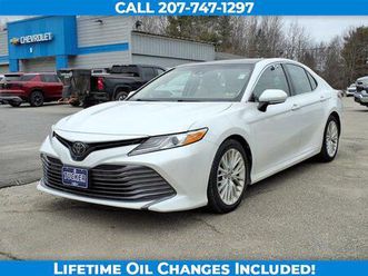 used 2018 toyota camry xle