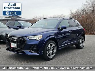 new 2025 audi q3 premium 45 tfsi s line quattro tiptronic