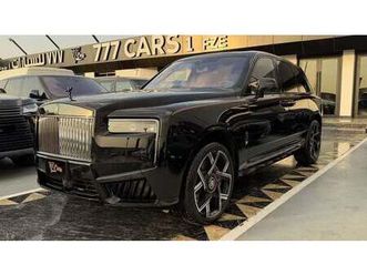 rolls-royce cullinan rolls-royce black badge 2025 brand new