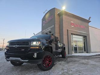 chevrolet silverado 1500 2017 lt cabine multiplace 153 po 4x4 avec 1lt, suspenson rehauss