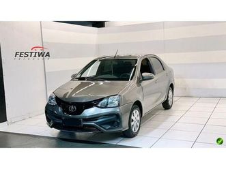 toyota etios x plus sedan 1.5 flex 16v 4p aut.