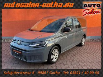 volkswagen caddy kombi maxi 2.0 tdi 7-sitzer led+apps shzg