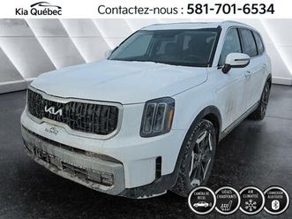 kia telluride 2023 ex *awd *toit *cuir *gps *carplay *bluetooth *bizone