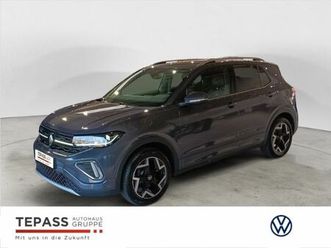 volkswagen t-cross 1.0 tsi dsg r-line navi klima rear view