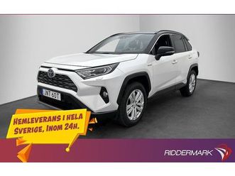 toyota rav4 hybrid awd 360° drag jbl sensorer rattvärme