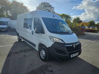 2023 vauxhall movano 2.2 turbo d 140ps h2 van dynamic panel van diesel manual