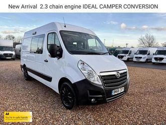 2018 vauxhall movano 2.3 cdti 3500 panel van 5dr diesel manual fwd l2 h2 euro 6 (130 ps) panel va...