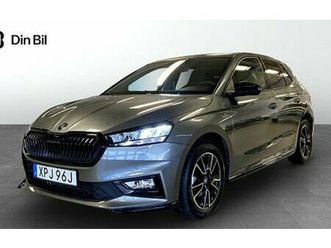skoda fabia monte carlo 1,0 tsi | v-hjul | acc | k