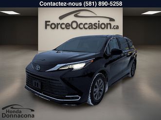toyota sienna 2024 xle hybride 8 places