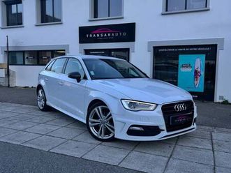 audi a3 sportback 2.0 tdi 150 s line radars av ar / clim auto / regulateur
