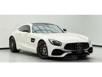 mercedes-benz amg gt c 2018 mercedes amg gt c coupe 50th edition 1 of 500, warranty, full mb service history, gcc