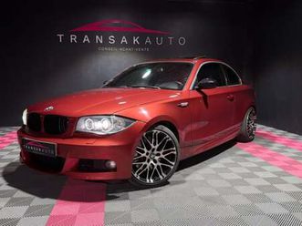 bmw serie 1 coupe e82 123d 204 ch sport design / pack m / rien a prevoir / excellent etat