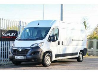 2023 vauxhall movano 2.2 turbo d 140ps h2 van prime panel van diesel manual
