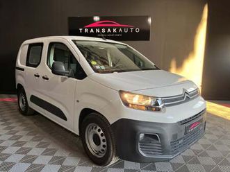 citroen berlingo taille m bluehdi 75 bvm worker surélevé - 9900€ ttc