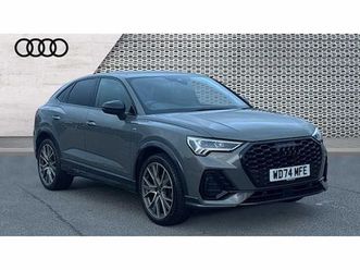 audi q3 sportback black edition 150 ps tfsi s tronic