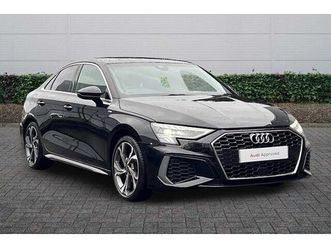 audi a3 saloon s line 30 tfsi s tronic
