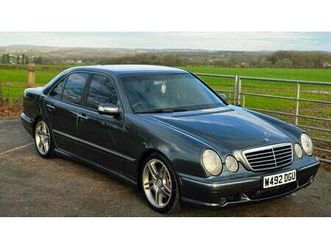 2000 mercedes e class w210 e55 amg saloon facelift a vendre