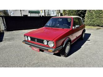 1988 1985 volkswagen golf cabrio (1983 - 1991) a vendre