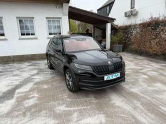 ② skoda kodiaq 2.0 cr tdi sportline ii dsg/pano/canton/acc/ful — skoda — 2ememain