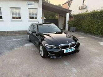 ② bmw 3 serie 318 318d touring aut. luxury line/leder/panodak/ — bmw — 2ememain